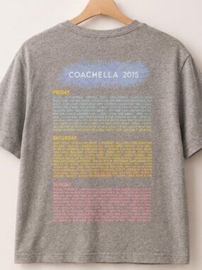 Vintage Coachella 2015 Festival Graphic T-Shirt – Size L